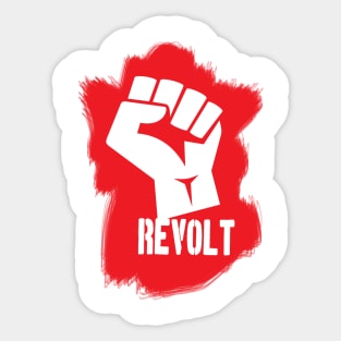 Revolt - Spray Paint Sticker